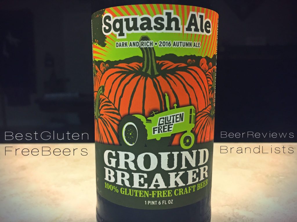 ground breaker brewing squash ale beer review