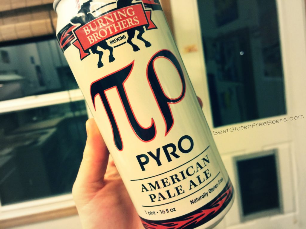 burning brothers brewing pyro american pale ale gluten free beer review