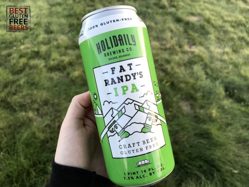 Holidaily Brewing Fat Randy's IPA gluten free beer review