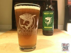 Ghostfish Fresh Hop 2018 gluten free beer reviews