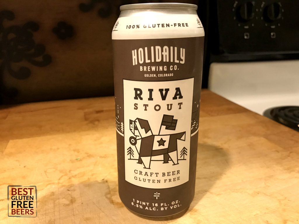Holidaily Brewing Riva Stout gluten free beer review