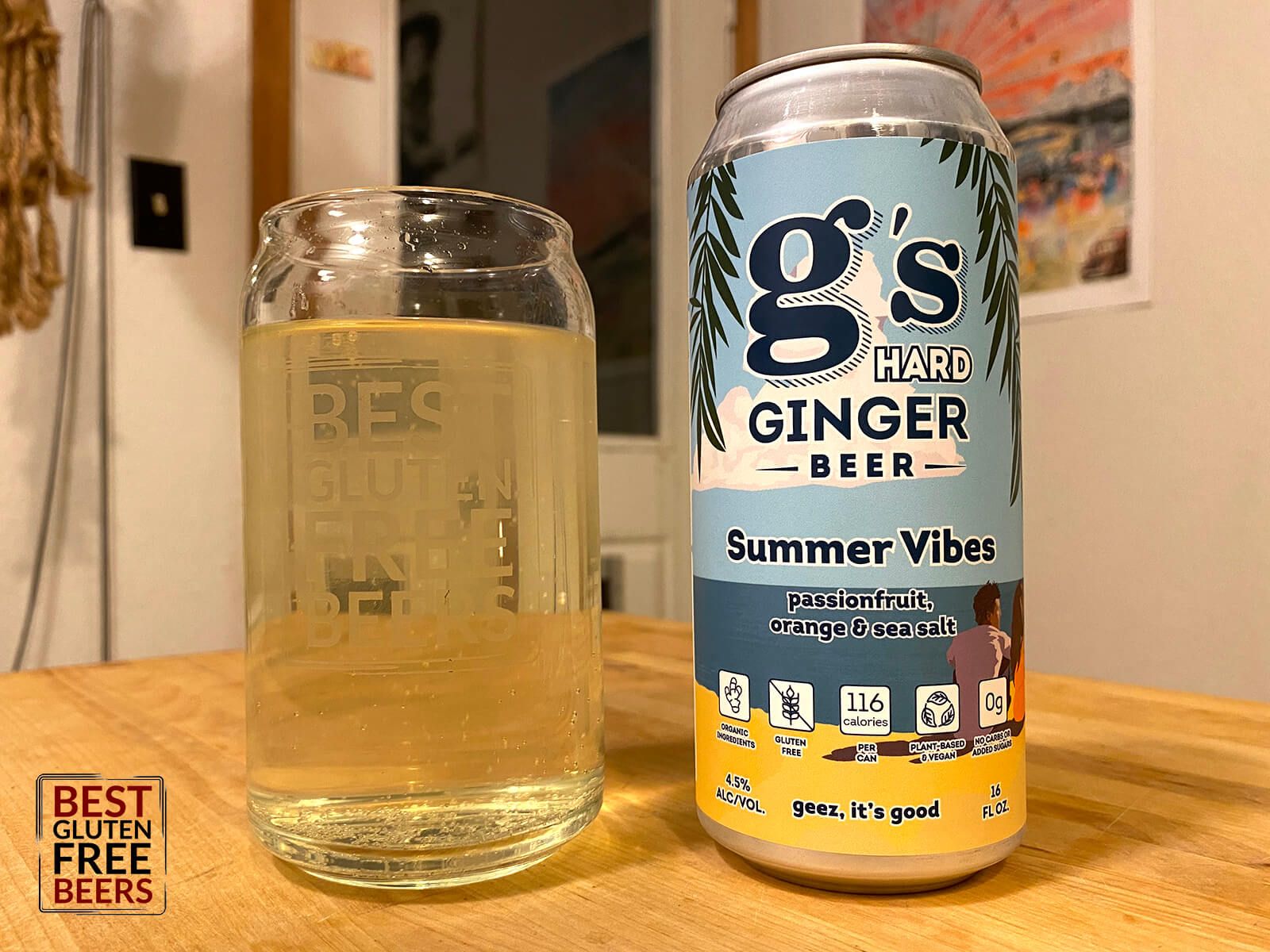 G's Hard Ginger Beer Summer Vibes